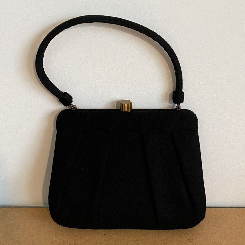 Chic Black Satchel Bag